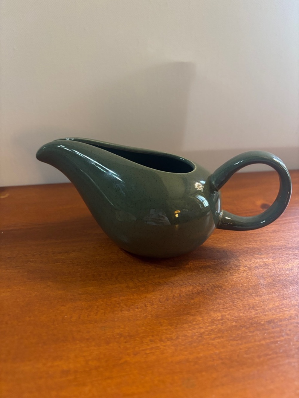 Russel Wright Green Ceramic Creamer